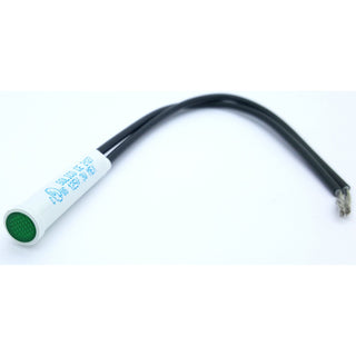 Green Neon Indicator Lamp with 6" Leads