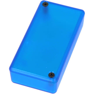 Hammond 1551KTBU Translucent Blue Plastic Enclosure 3.15 in x 1.58 in x 0.79 in