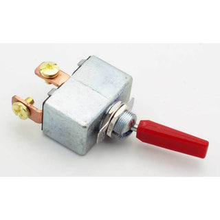 SPST Toggle Switch Paddle Handle Red 50A