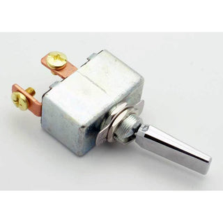 SPST Toggle Switch Paddle Handle Chrome 50A