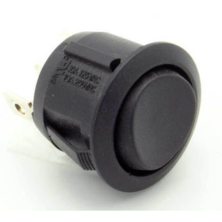 SPDT Round Momentary Rocker Switch (On)-Off-On 10A