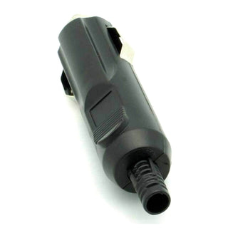 Cigarette Lighter Plug w/10A Fuse + LED