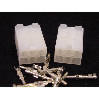 6 Pin Male .093 Pins 12A QTY: 2