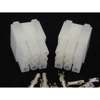 9 Pin Female .093 Pins 12A QTY: 2