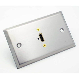 HDMI Stainless Steel Wall Plate