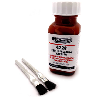MG Red Insulating Varnish - 2oz