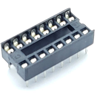 16 Pin IC Socket - 2.54mm Spacing (0.1")