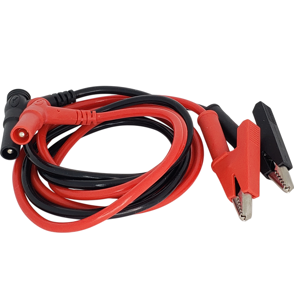 Banana Plug to Alligator Clip Test Leads - 3ft