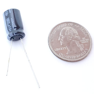 1000uF 16 Volt Electrolytic Capacitor