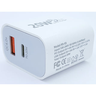 USB-C Charger - 20W - QC4.0 For Cellphones
