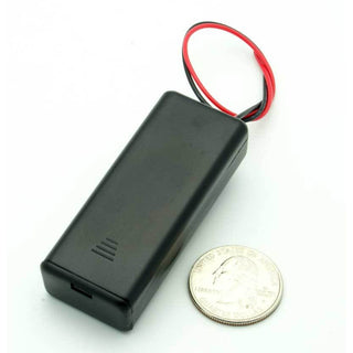 4 AAA Enclosed Battery Holder W/Switch