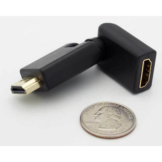 HDMI Male - Female 180º Universal Swivel Adapter
