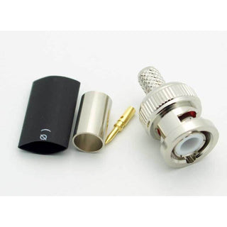 BNC Male 3 Piece Crimp Connector for LMR240