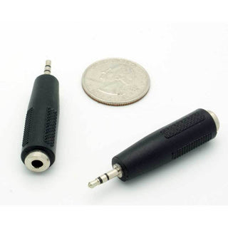 2.5mm Stereo Male - 3.5mm Stereo Female Adapter