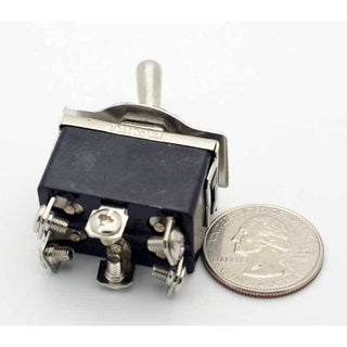 DPDT Bat Handle Toggle Switch On-On 10A