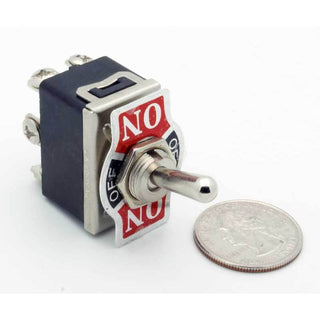 DPDT Bat Handle Toggle Switch On-Off-On 10A
