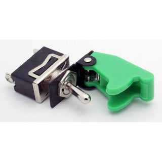 Toggle Switch Guard / Cover - Green