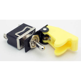 Toggle Switch Guard / Cover - Yellow