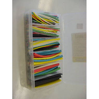 160 Piece Heat Shrink Assortment 4" 7 Colors