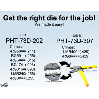8" Ratcheting Cavity Crimp Tool Handle