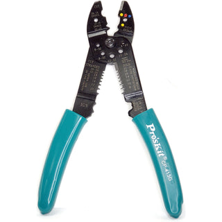 Insulated Terminal Crimper And Wire Stripper - CP-413G