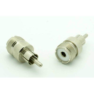 UHF Female - RCA Male Adapter