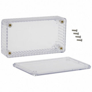 112 x 66 x 27MM Polycarbonate Box Clear