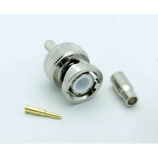 BNC Male 3 Piece Crimp Connector RG-174