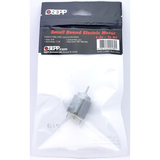 Small Round Electric Motor 10000 RPM - 1.5V - 3V DC