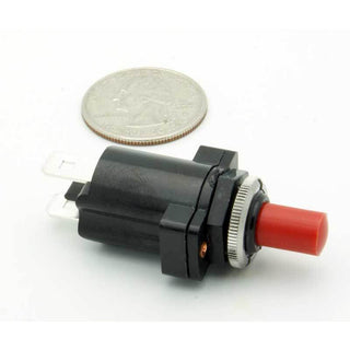 SPST Push Button Momentary Switch Red N.O. .5A