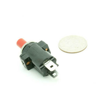 SPST Push Button Momentary Switch Red N.O. .5A