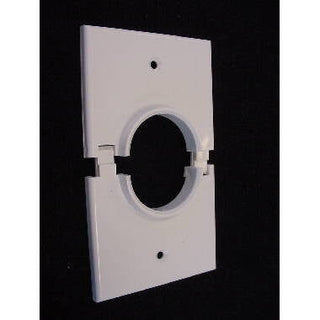 Single Gang Bulk Cable Split Apart Wall Plate (Hole Style)