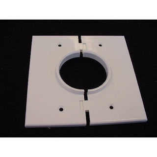 Double Gang Bulk Cable Split Apart Wall Plate (Hole Style)