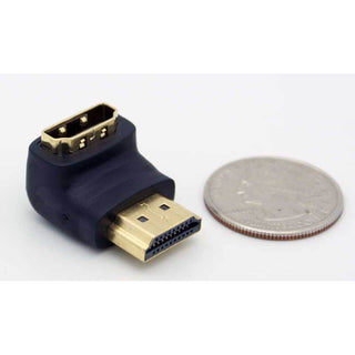 HDMI Male - Female 90º Adapter DOWN