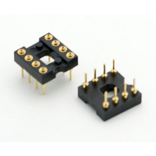 8 Pin Machined Pin IC Socket