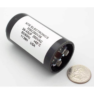36-43 MFD 250VAC Motor Start Capacitor - VET-MSC250V36