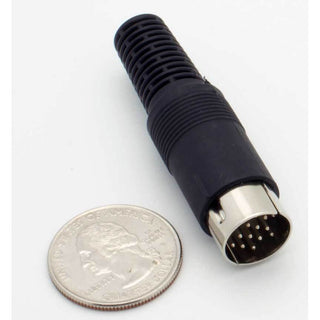 13 Pin DIN Male Inline Plug Connector
