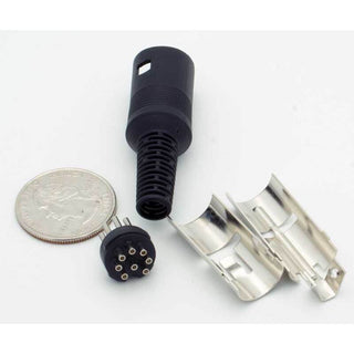 8 Pin DIN Male Inline Plug Connector