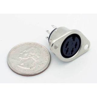 4 Pin DIN Female Panel Mount Jack