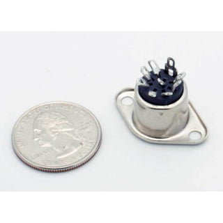 8 Pin DIN Female Panel Mount Jack