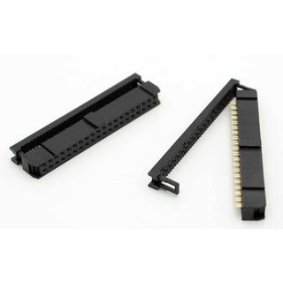 40 Pin IDC Female Socket Connector 0.1" (Keyed) - 2 Pack