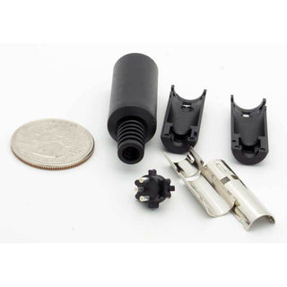 3 Pin Mini-DIN Male Inline Plug Connector