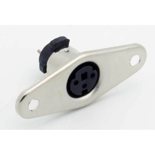3 Pin Mini-DIN Female Panel Mount Jack