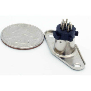 9 Pin Mini-DIN Female Panel Mount Jack