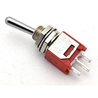 SPDT Sub-Miniature Toggle Switch On-On 3A