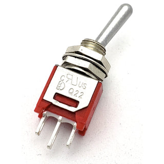 SPDT Sub-Miniature Toggle Switch On-On 3A
