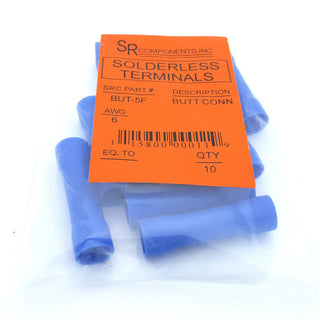 Butt Connector - 6 AWG, 10PK