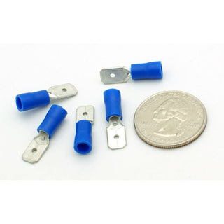 Male Quick Disconnect Terminal - 16-14 AWG - .250" - 100 Pack