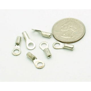 Non-Insulated Ring Terminal - 22-18 AWG - #6 Stud - 100 Pack