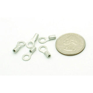 Non-Insulated Ring Terminal - 22-18 AWG - #8 Stud - 100 Pack